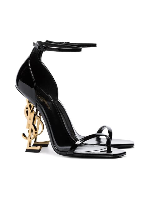 110mm ysl heel sandals.